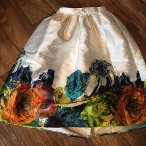 In full bloom skirt